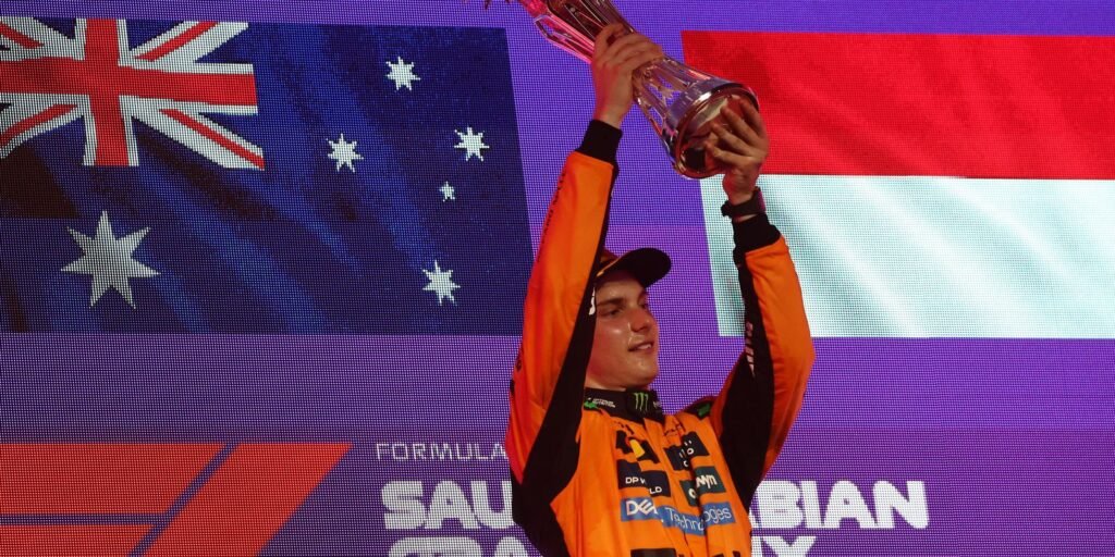 Piastri vence GP da Arábia Saudita e assume ponta da tabela na F1 Piastri vence GP da Arábia Saudita e assume ponta da tabela na F1