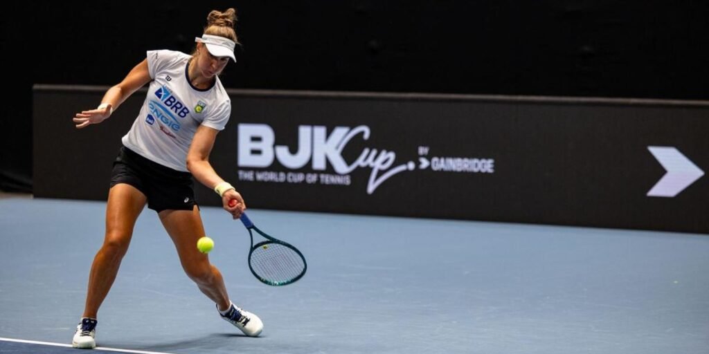 Billie Jean King Cup: seleção de tênis estreia quinta nos Qualifiers