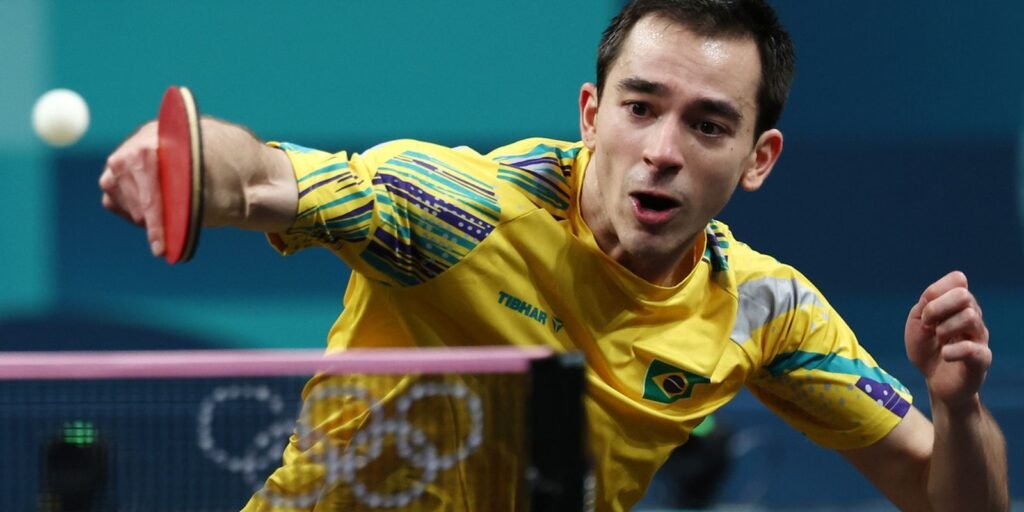 Calderano faz história e vai à final da Copa do Mundo de tênis de mesa Calderano faz história e vai à final da Copa do Mundo de tênis de mesa
