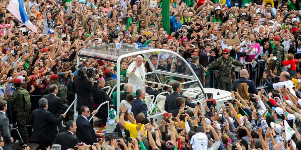 Visita do papa ao Brasil reuniu 3,7 milhões de pessoas no Rio Visita do papa ao Brasil reuniu 3,7 milhões de pessoas no Rio